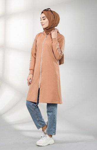 Karamel Strickjacke 0102-04