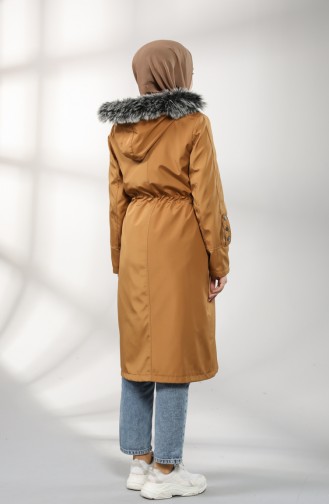 Manteau Moutarde 8026-02