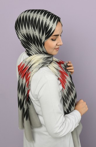 شال رمادي فاتح 90675-06