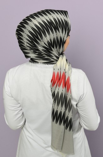 شال رمادي فاتح 90675-06