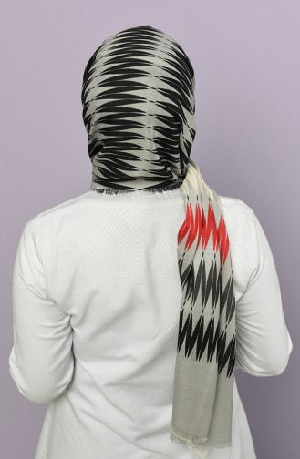 شال رمادي فاتح 90675-06