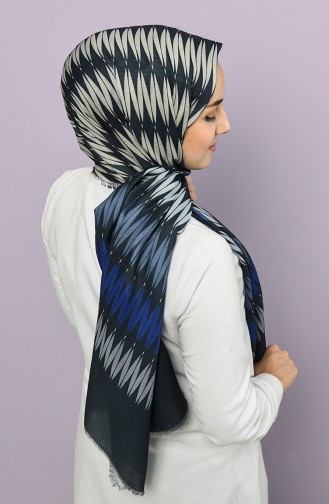 Navy Blue Shawl 90675-07