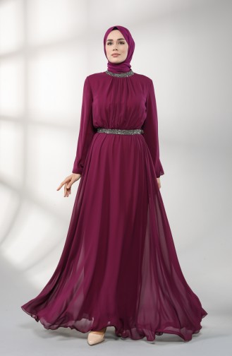 Habillé Hijab Plum 5339-11