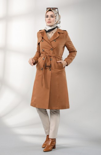 Trench Coat Couleur cannelle 4600-04