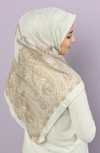 Ecru Scarf 2901-8458B-01