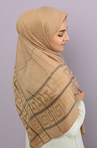 Dark Beige Hoofddoek 4222-4-876