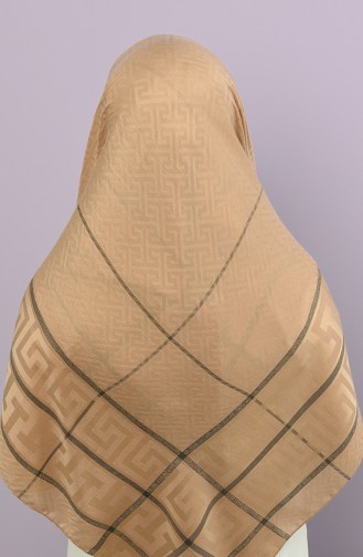 Dark Beige Hoofddoek 4222-4-876