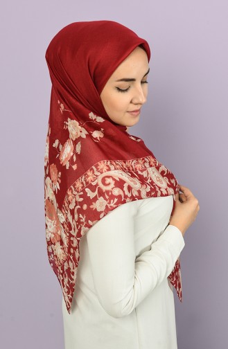 Claret red Hoofddoek 2901-110427B-01