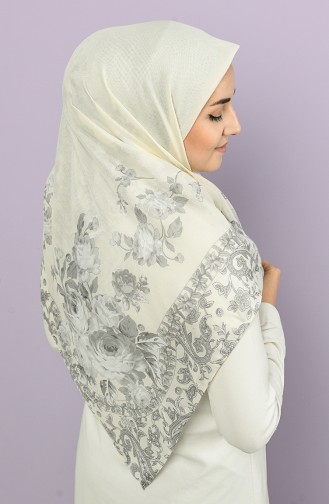 Cream Scarf 2901-110427B-04
