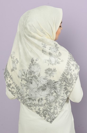 Cream Scarf 2901-110427B-04