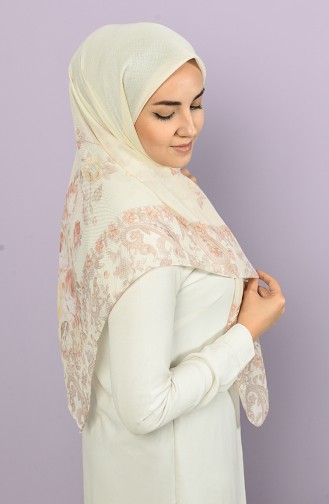 Cream Scarf 2901-110427B-12