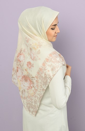 Cream Scarf 2901-110427B-12