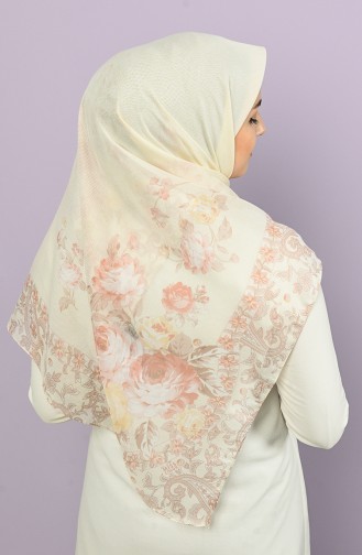 Cream Scarf 2901-110427B-12