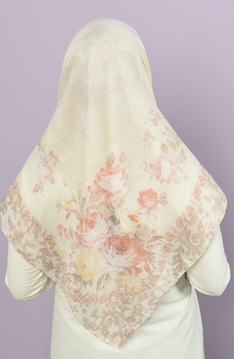 Cream Scarf 2901-110427B-12