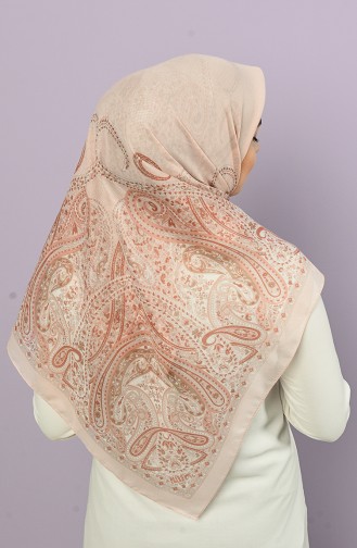 Light Salmon Scarf 2901-8458B-10