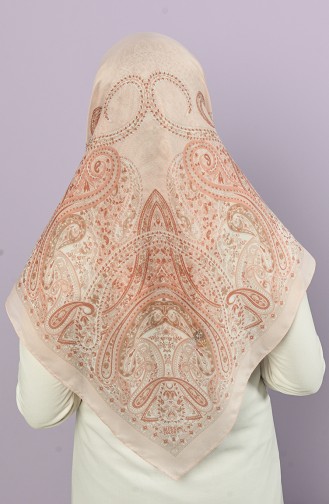 Light Salmon Scarf 2901-8458B-10