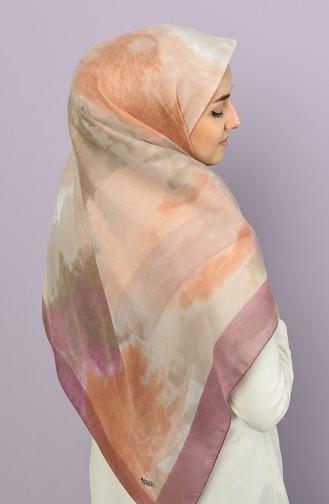 Beige-Rose Kopftuch 4501-8397-06