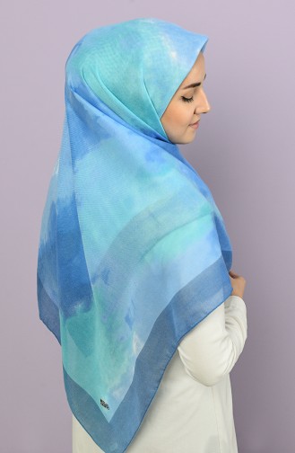 Blue Scarf 4501-8397-08