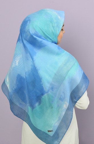 Blue Scarf 4501-8397-08