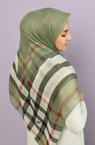 Green Almond Scarf 4511-4254-09