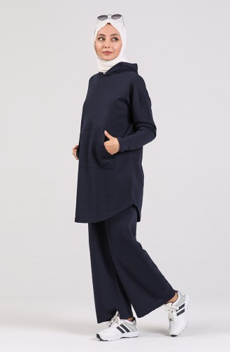 Navy Blue Tracksuit 8144-05