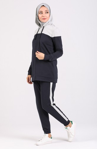 Navy Blue Tracksuit 3194-06