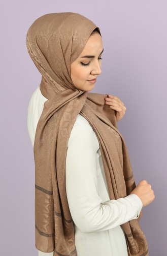 Milk Coffee Shawl 21325-6B-829