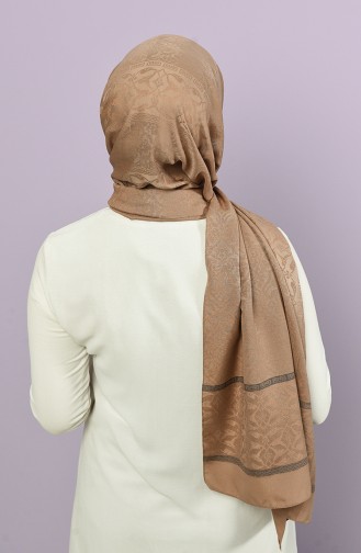 Milk Coffee Shawl 21325-6B-829