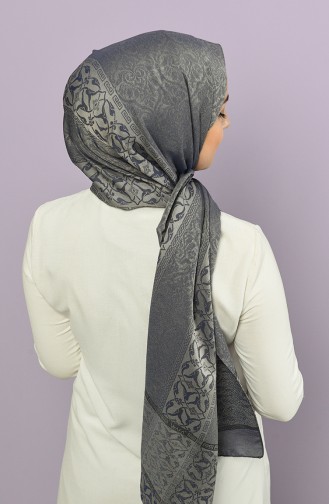 Navy Blue Shawl 21325-6B-913