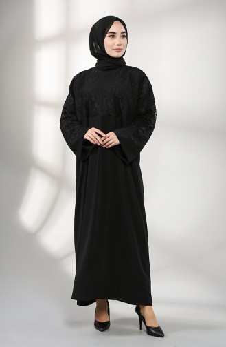 Robe Hijab Noir 0069-01
