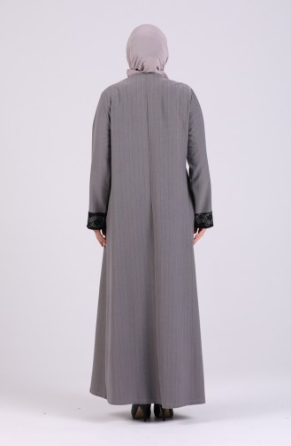 Dunkel-Grau Abayas 7996-03