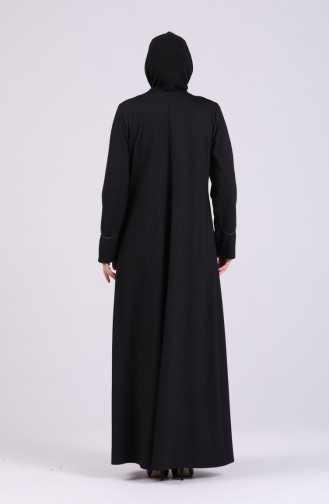 Light Black Abaya 0149-04