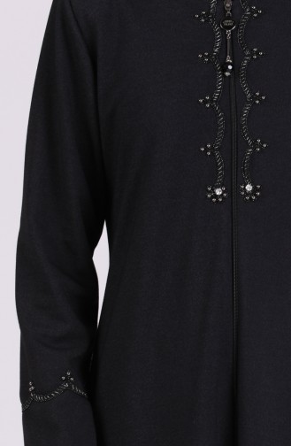 Light Black Abaya 0149-04