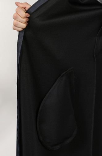 Abayas Bleu Marine 0151-01