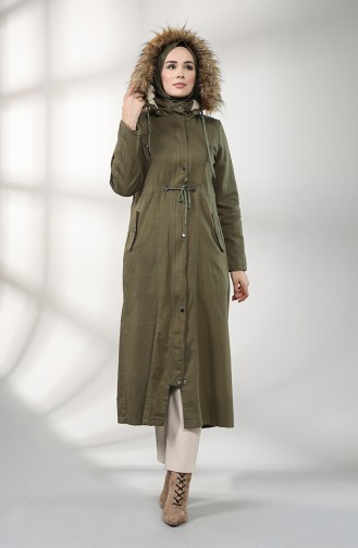 Khaki Coat 7102-01