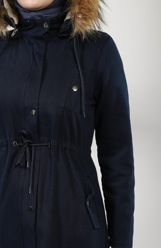 Navy Blue Coat 7102-03