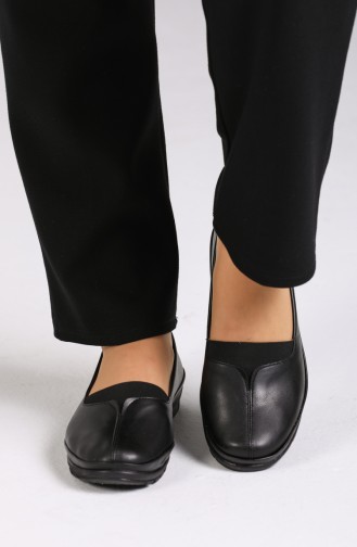 Schwarz Tägliche Schuhe 0301