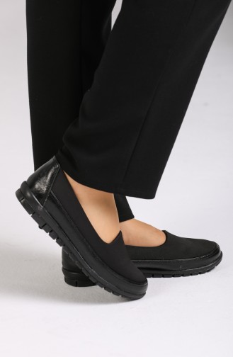 الأحذية الكاجوال أسود 750