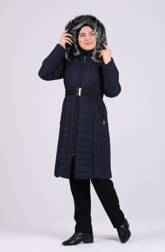 Manteau Bleu Marine 0812-04