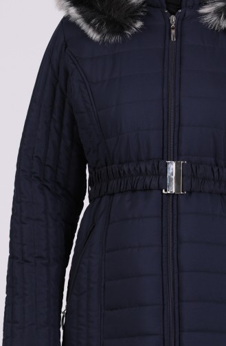 Manteau Bleu Marine 0812-04