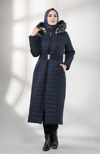 Navy Blue Coat 0813-02