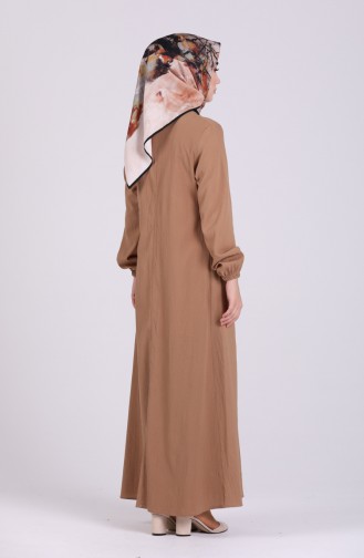 A Pleat Dress 1426-02 Mink 1426-02