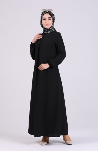 Robe Hijab Noir 1426-04