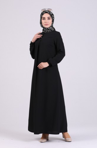 Black İslamitische Jurk 1426-04