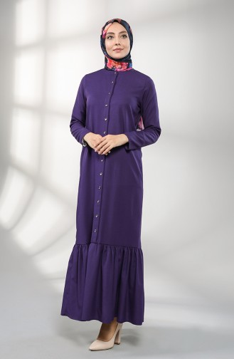 Robe Hijab Pourpre 3201-08