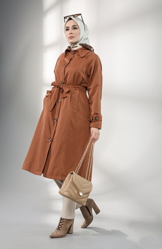Trench Coat Tabac 4661-02