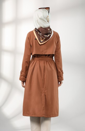 Trench Coat Tabac 4661-02