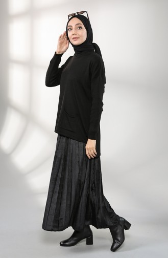 Black Blouse 4215-01