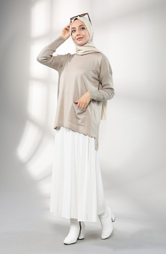 Beige Blouse 4215-02