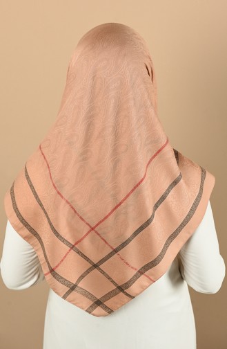 Dark Salmon Scarf 1221-10-901